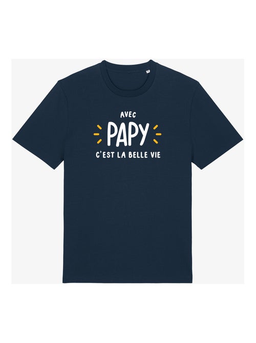 T-shirt Homme - AVEC PAPY C'EST LA BELLE VIE - Kiabi T-shirt Homme - AVEC PAPY C'EST LA BELLE VIE - Kiabi
