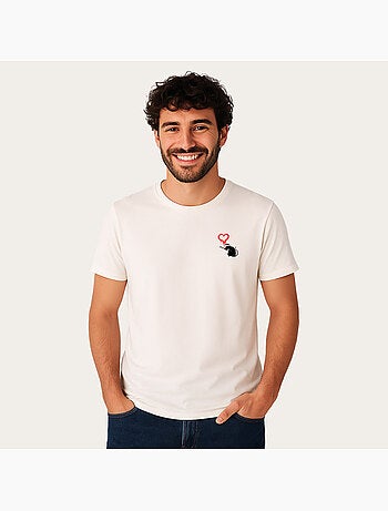 T-shirt Homme - BANKSY LOVE RAT