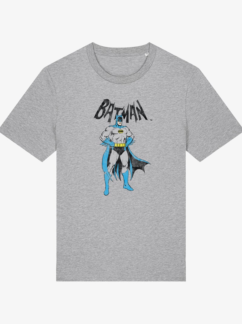 T-shirt Homme - BATMAN GREY & BLUE Gris chiné - Kiabi