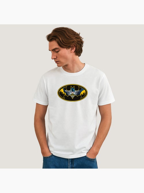 T-shirt Homme - BATMAN LOGO COULEUR - Kiabi