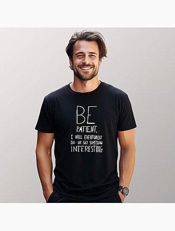 T-shirt homme - be patient