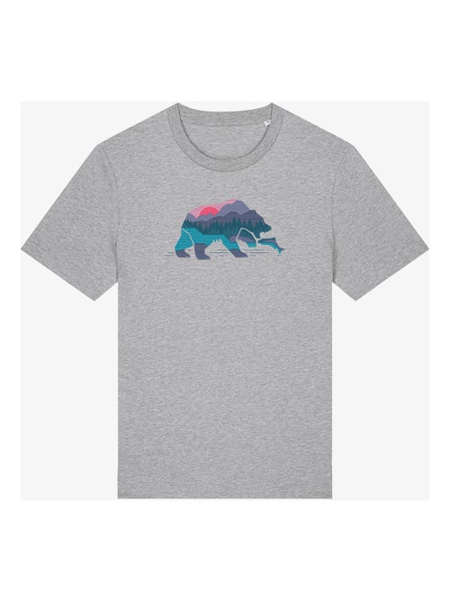 T-shirt Homme - BEAR COUNTRY - Kiabi