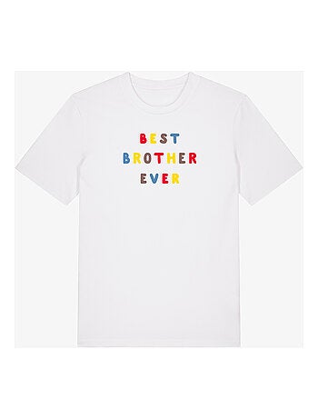 T-shirt homme - best brother ever coloré waf