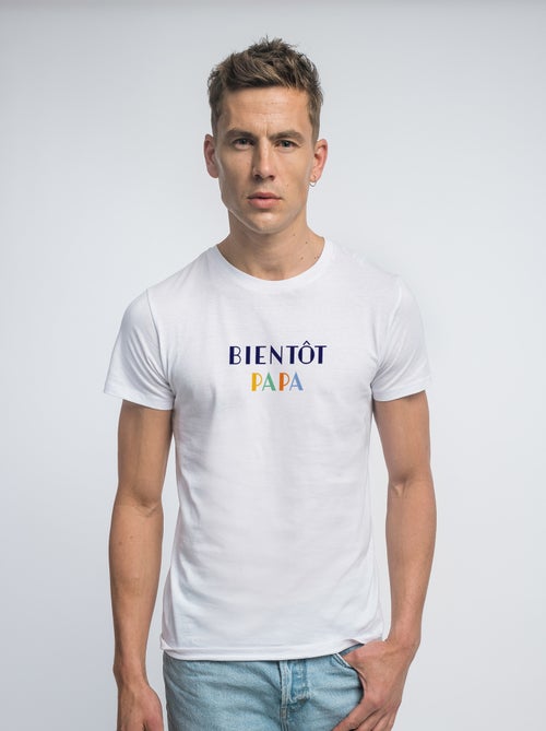 T-shirt Homme - BIENTÔT PAPA - Kiabi T-shirt Homme - BIENTÔT PAPA - Kiabi