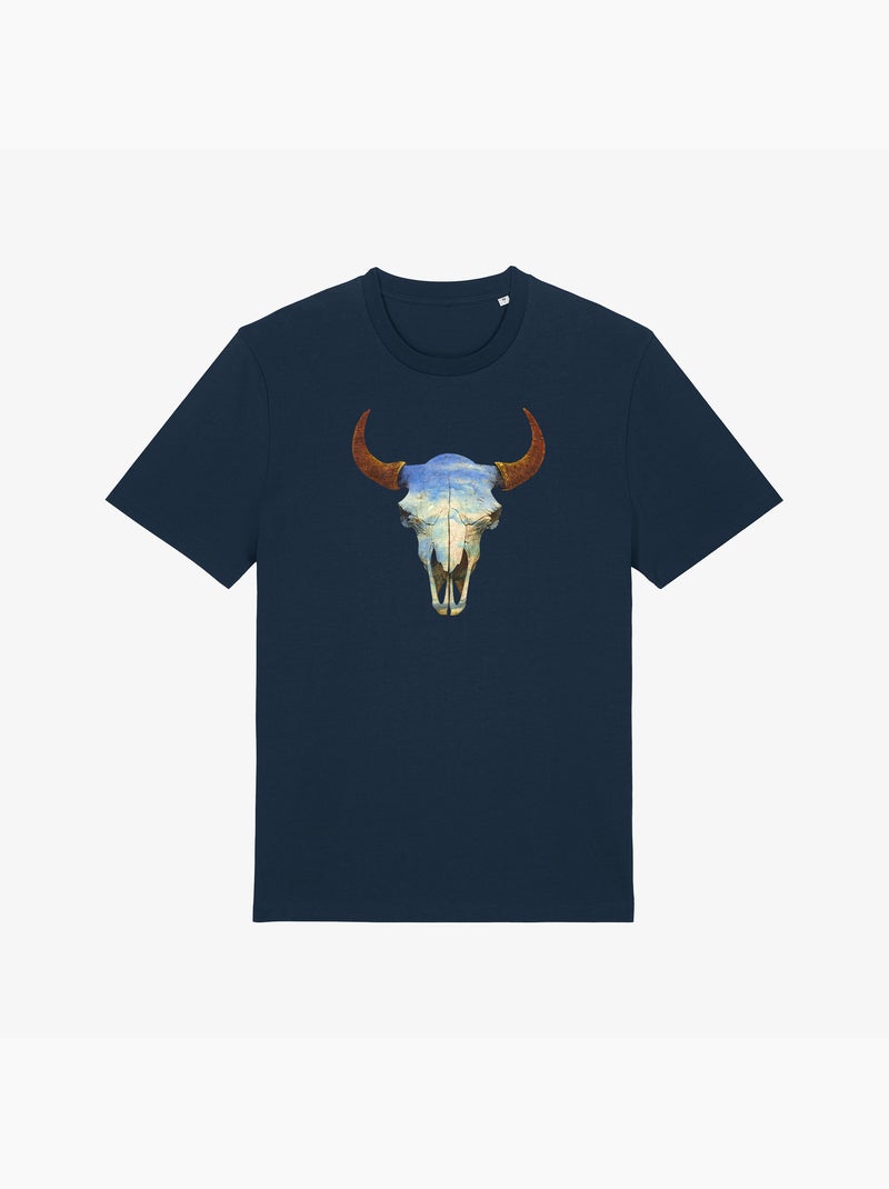 T-shirt Homme - BIG SKY Bleu marine - Kiabi