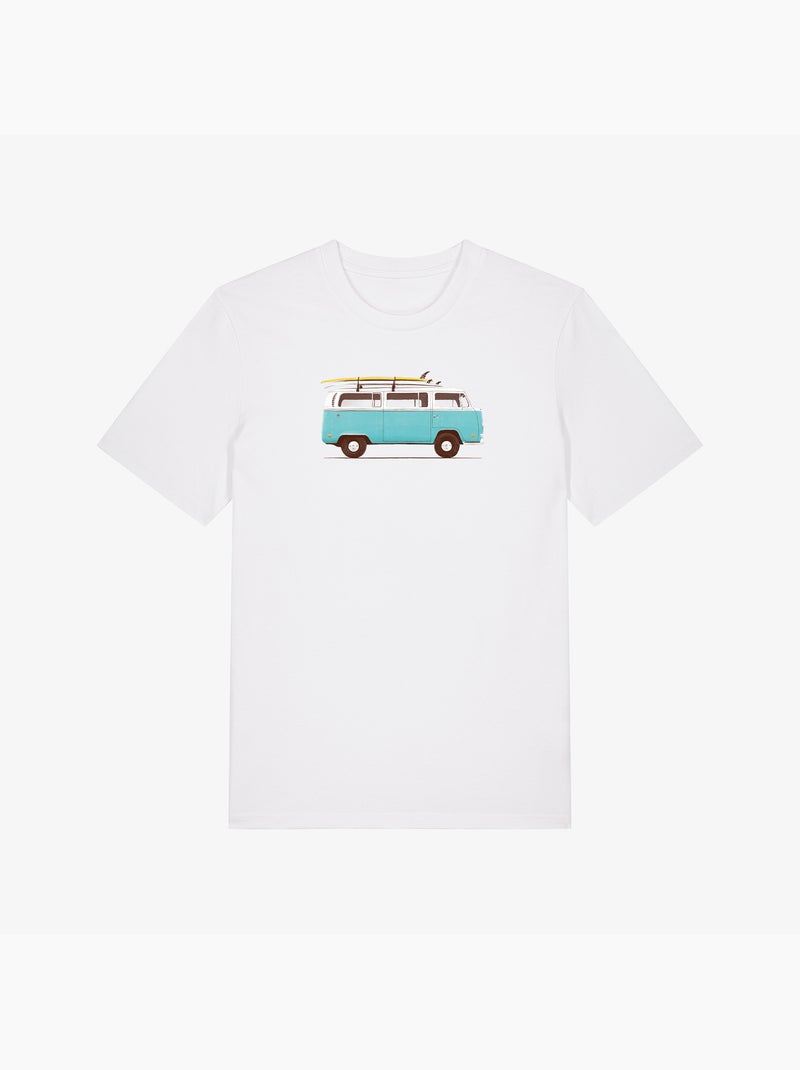 T-shirt Homme - BLUE VAN Blanc - Kiabi