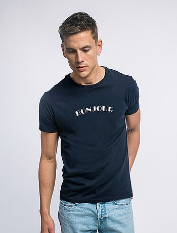 T-shirt Homme - BONJOUR