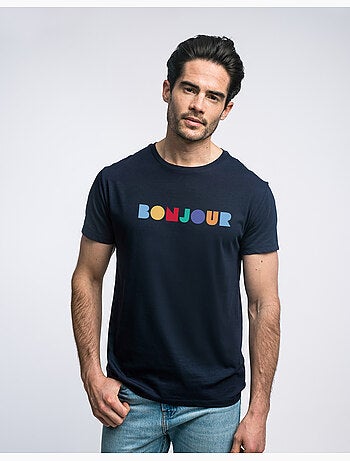T-shirt Homme - BONJOUR COLORÉ