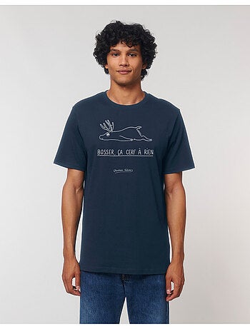 T-shirt Homme - BOSSER CA SERT A RIEN