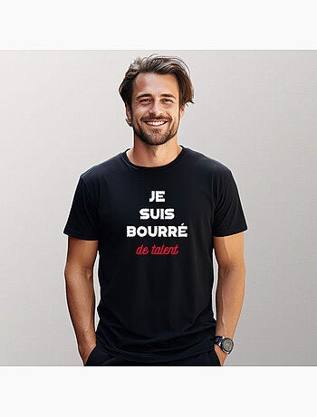T-shirt Homme - BOURRE DE TALENT
