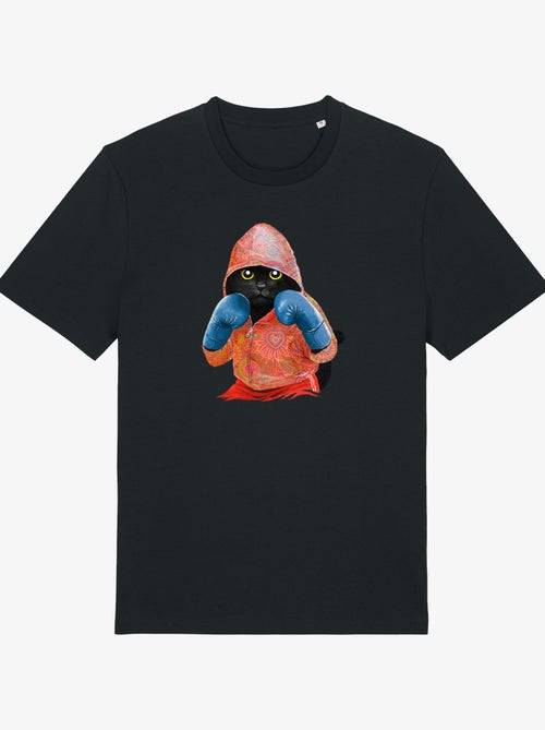 T-shirt Homme - BOXING CAT BLACK - Kiabi T-shirt Homme - BOXING CAT BLACK - Kiabi