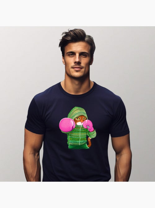 T-shirt Homme - BOXING CAT GINGER - Kiabi T-shirt Homme - BOXING CAT GINGER - Kiabi