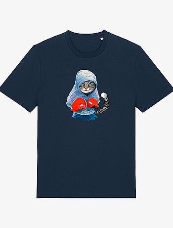 T-shirt Homme - BOXING CAT GREY
