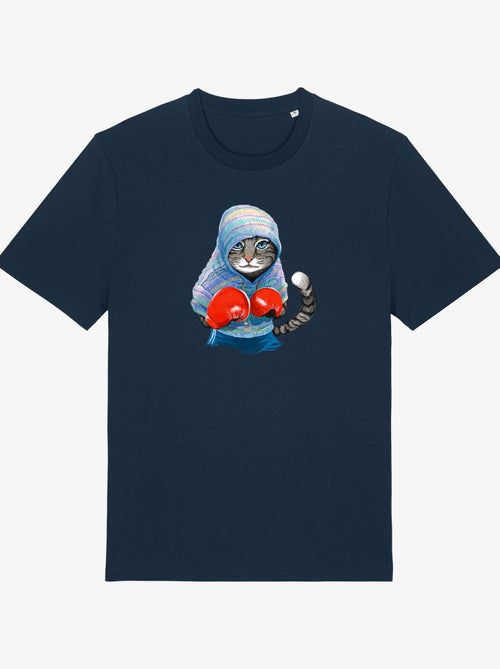 T-shirt Homme - BOXING CAT GREY - Kiabi