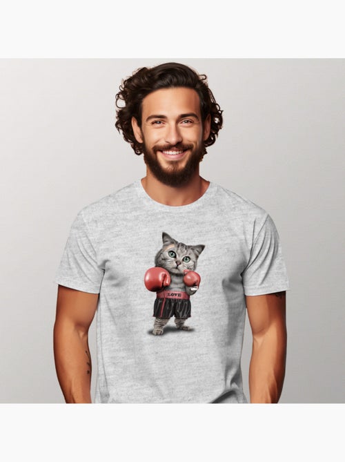 T-shirt Homme - BOXING CAT - Kiabi T-shirt Homme - BOXING CAT - Kiabi