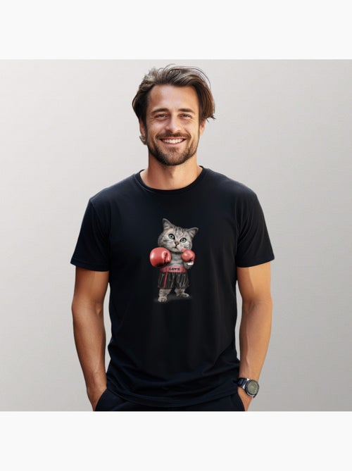 T-shirt Homme - BOXING CAT - Kiabi T-shirt Homme - BOXING CAT - Kiabi