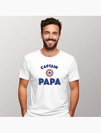 T-shirt homme - captain papa enkr