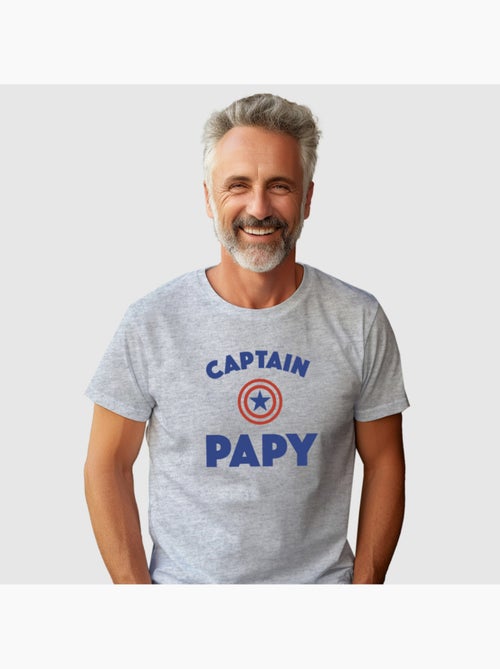 T-shirt Homme - CAPTAIN PAPY - Kiabi