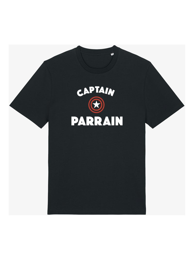 T-shirt Homme - CAPTAIN PARRAIN Noir - Kiabi