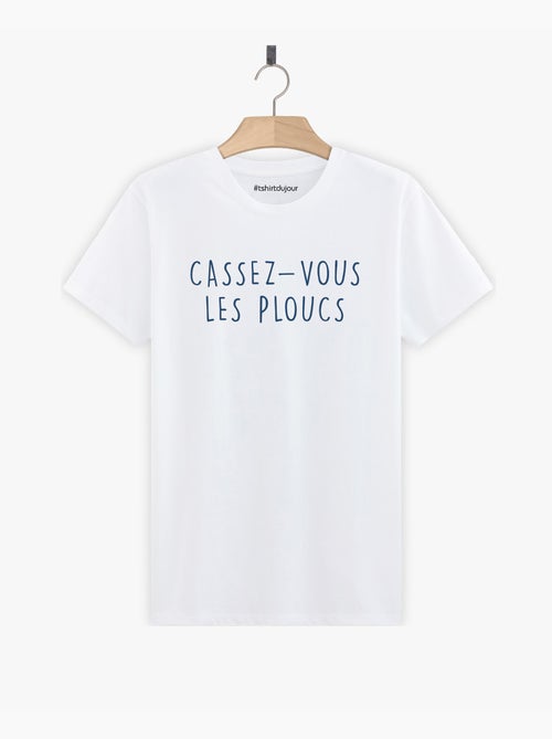 T-shirt Homme - CASSEZ-VOUS LES PLOUCS - Kiabi