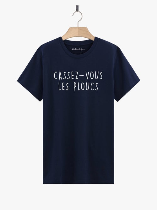 T-shirt Homme - CASSEZ-VOUS LES PLOUCS - Kiabi