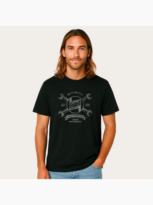 T-shirt Homme - CASTROL EST 1900 - Kiabi T-shirt Homme - CASTROL EST 1900 - Kiabi