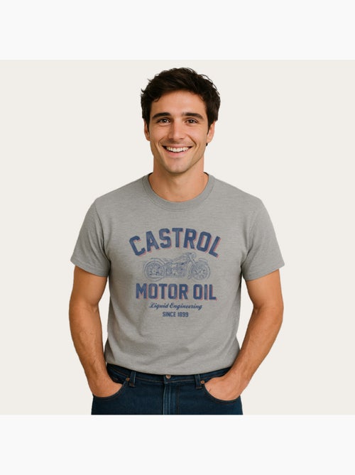 T-shirt Homme - CASTROL LIQUID ENGINEERING - Kiabi