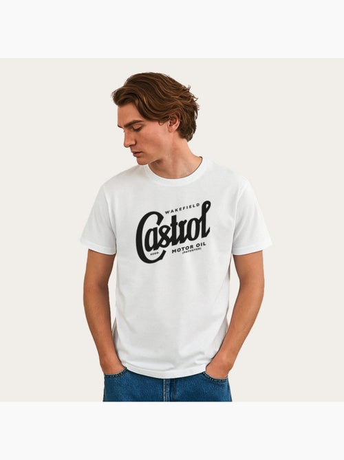 T-shirt Homme - CASTROL REGISTERED SCRIPT - Kiabi T-shirt Homme - CASTROL REGISTERED SCRIPT - Kiabi