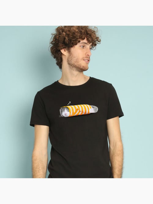T-shirt Homme - CAT IN THE PAPER - Kiabi T-shirt Homme - CAT IN THE PAPER - Kiabi