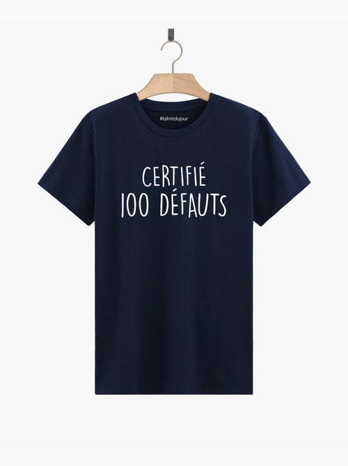 T-shirt Homme - CERTIFIE 100 DEFAUTS - Kiabi T-shirt Homme - CERTIFIE 100 DEFAUTS - Kiabi