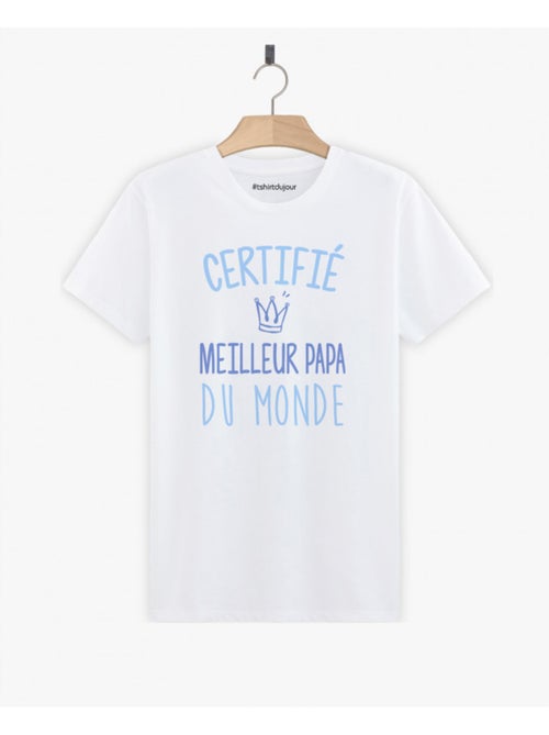 T-shirt Homme - CERTIFIE MEILLEUR PAPA - Kiabi T-shirt Homme - CERTIFIE MEILLEUR PAPA - Kiabi