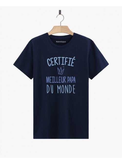 T-shirt Homme - CERTIFIE MEILLEUR PAPA - Kiabi T-shirt Homme - CERTIFIE MEILLEUR PAPA - Kiabi