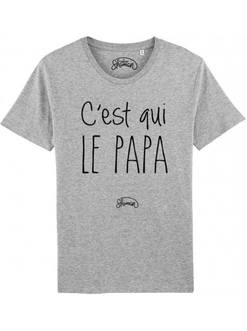 T-shirt Homme - C'EST QUI LE PAPA - Kiabi