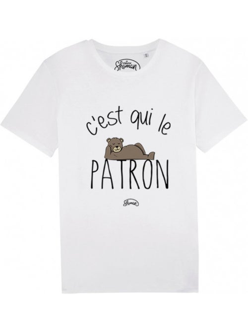 T-shirt Homme - C'EST QUI LE PATRON - Kiabi