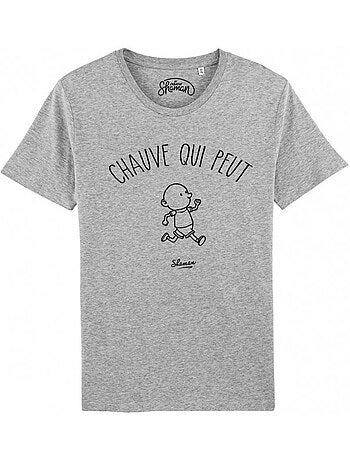 T-shirt homme - chauve qui peut