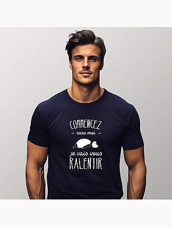 T-shirt Homme - COMMENCEZ SANS MOI