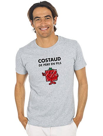 T-shirt Homme - COSTAUD DE PÈRE EN FILS