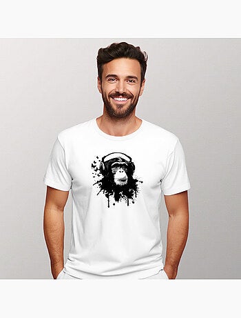 T-shirt Homme - CREATIVE MONKEY