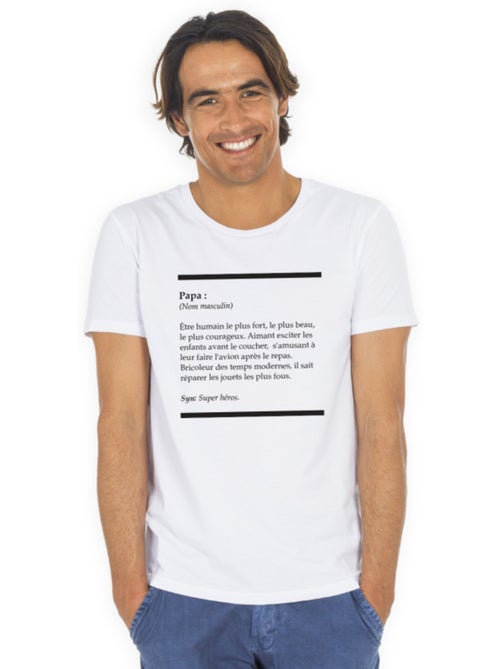 T-shirt Homme - DÉFINITION PAPA - Kiabi T-shirt Homme - DÉFINITION PAPA - Kiabi