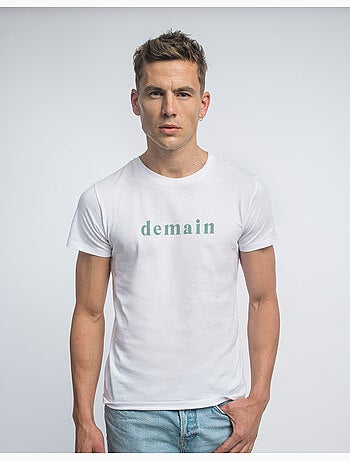 T-shirt homme - demain vert