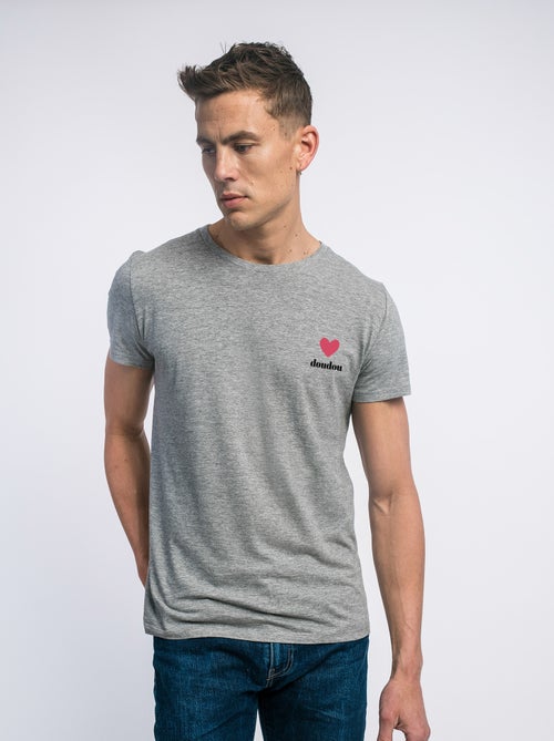 T-shirt Homme - DOUDOU CŒUR - Kiabi