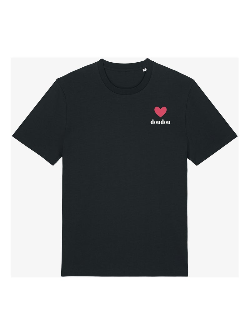 T-shirt Homme - DOUDOU CŒUR Noir - Kiabi