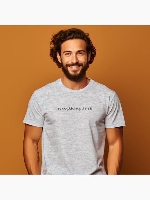 T-shirt Homme - EVERYTHING IS OK - Kiabi T-shirt Homme - EVERYTHING IS OK - Kiabi