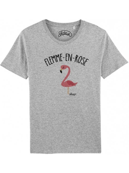 T-shirt Homme - FLEMME EN ROSE - Kiabi