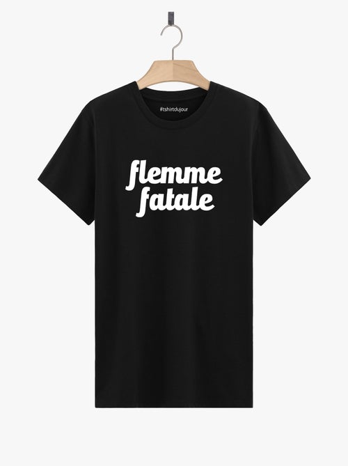 T-shirt Homme - FLEMME FATALE - Kiabi T-shirt Homme - FLEMME FATALE - Kiabi