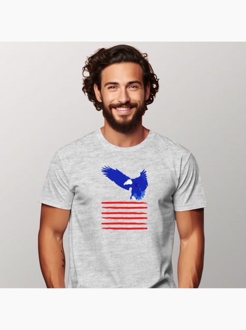 T-shirt Homme - FLYING THE FLAG - Kiabi T-shirt Homme - FLYING THE FLAG - Kiabi