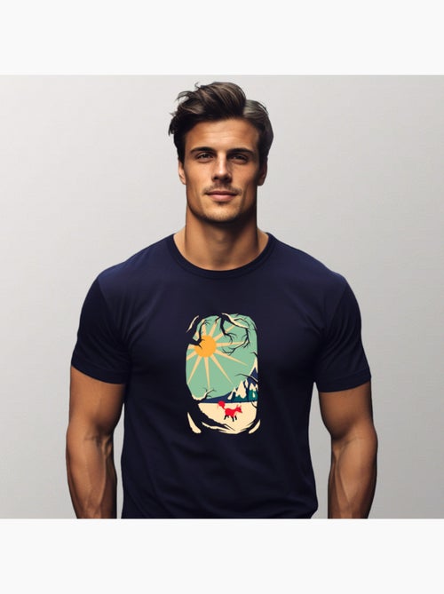 T-shirt Homme - FOX_ROAMING_AROUND_II - Kiabi