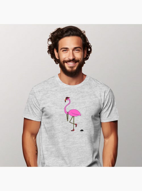 T-shirt Homme - FREDERICK THE FLAMINGO - Kiabi T-shirt Homme - FREDERICK THE FLAMINGO - Kiabi