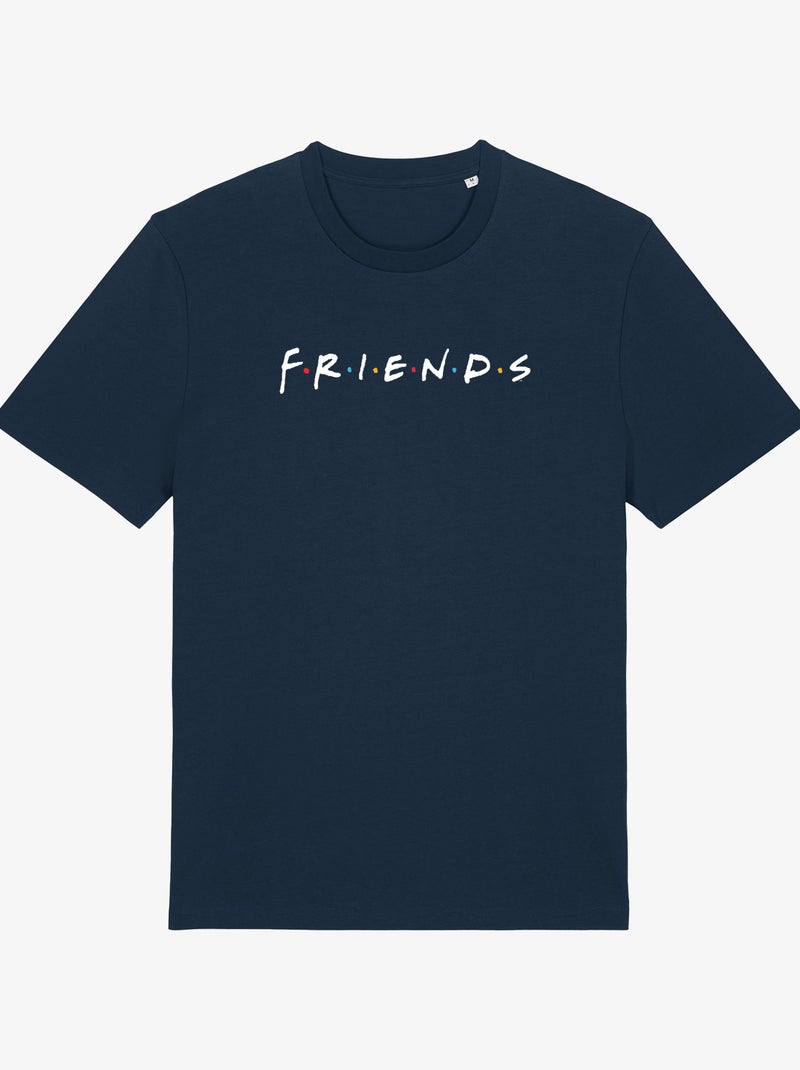 T-shirt Homme - FRIENDS LOGO Bleu marine - Kiabi