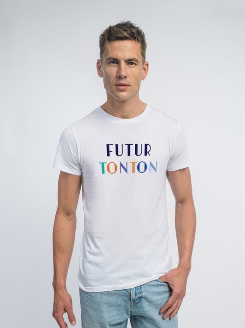 T-shirt Homme - FUTUR TONTON - Kiabi T-shirt Homme - FUTUR TONTON - Kiabi